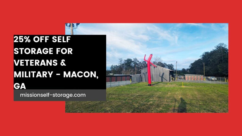 Military Self Storage Sale Macon GA - 25% OFF